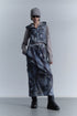 UNALOME LONG SKIRT -TIE-DYE BLUE-